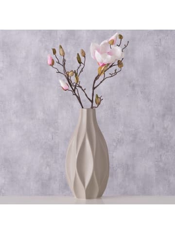 Boltze Deko-Vase in beige