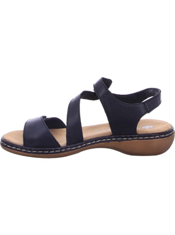 rieker Sandale in schwarz