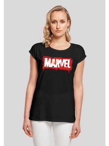 F4NT4STIC T-Shirt Marvel Logo in schwarz