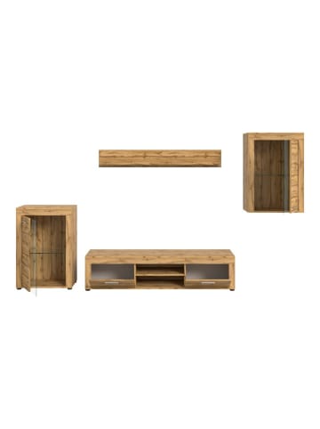 ebuy24 Regalsystem Jam Eiche 310 x 35 cm