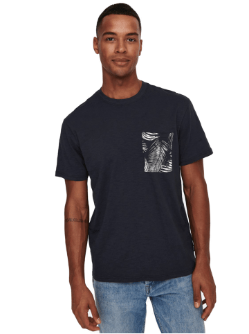 Only&Sons T-Shirt ONSPERRY LIFE in Blau