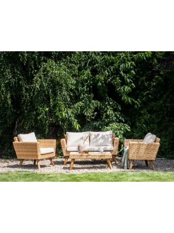 Beliani 7-tlg Kissenbezug VITTORIA in Weiß