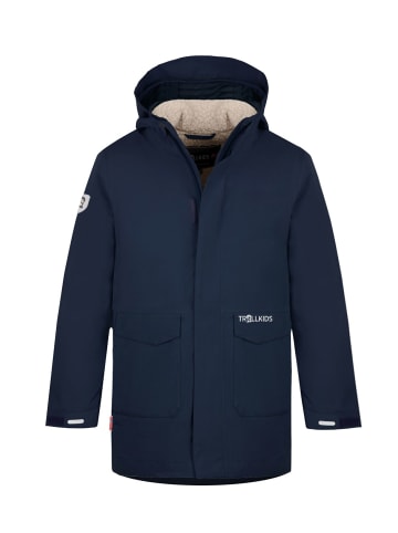 Trollkids 3-in-1-Funktionsjacke "Laksefjord" in Marineblau