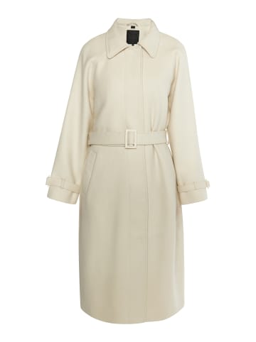 DreiMaster Damen Übergangsmantel Aus Wollgemisch in Wollweiss