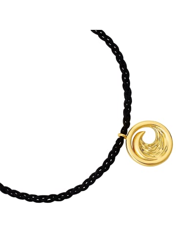 Glanzstücke München Armband Welle aus Sterling Silber in gelbgold