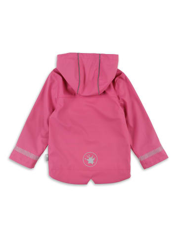 Sigikid Regenjacke, mit Baumwolle gefüttert in pink