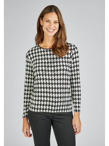 Rabe Rundkragen Langarmshirt für Damen in uni