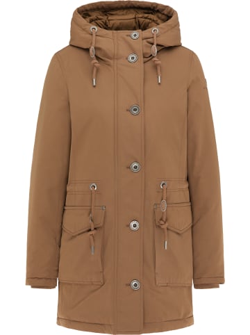 DreiMaster Klassik Winterjacke in Dunkelbeige