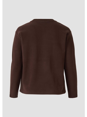 s.Oliver Sweatshirt in 8945_dunkelbraun