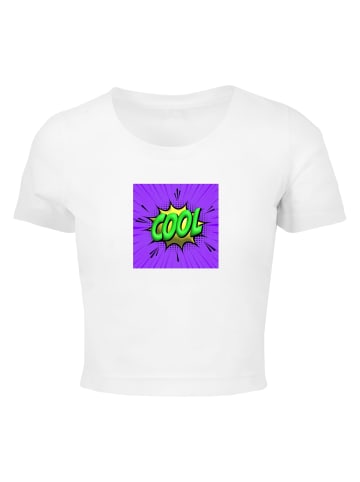 Merchcode Merchcode Cropped T-Shirts in white