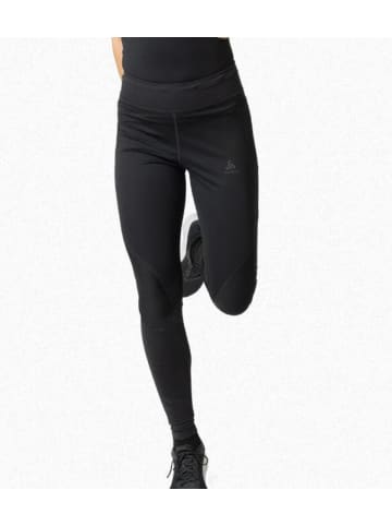 Odlo Tights Tights ZEROWEIGHT WARM REFLE in Schwarz