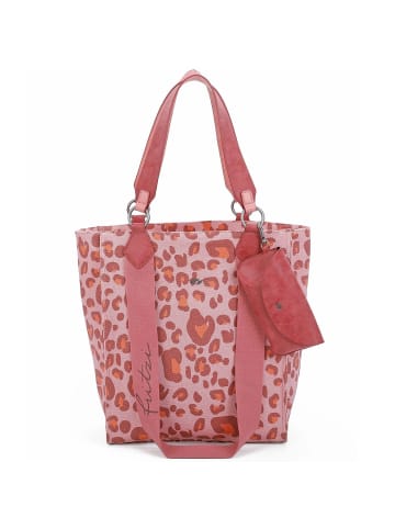 Fritzi aus Preußen Izzy02 Canvas Shopper Tasche 32 cm leo brick