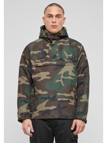 Brandit Windbreaker in olive camo