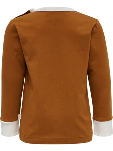 Hummel Shirt "Hmlmauilino T-Shirt L/S" in Orange