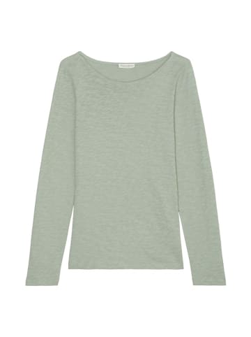 Marc O'Polo Longsleeve regular in Grün