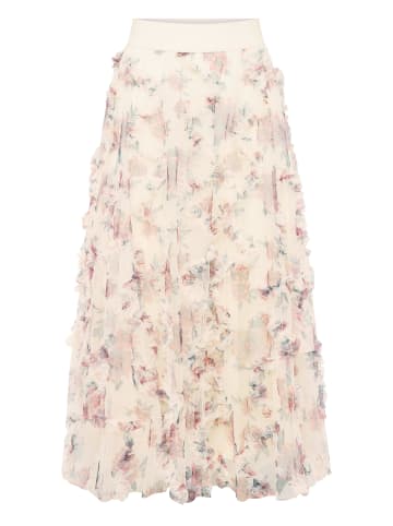 Zero  Tüllrock mit Rüschen in Cream/Pink