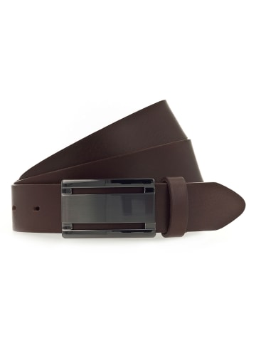 Vanzetti Gürtel Leder in dark brown
