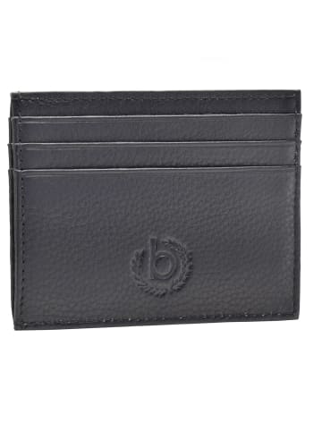 Bugatti Sempre Kreditkartenetui Leder 10 cm schwarz