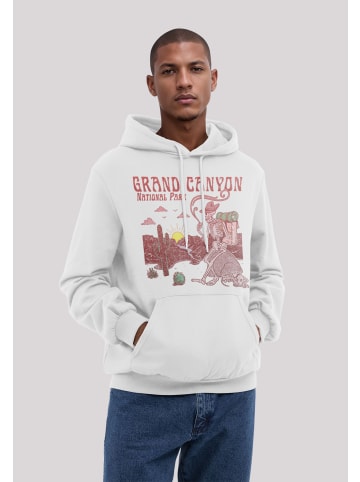 F4NT4STIC Hoodie US National Parks Grand Canyon Sunrise in off-white