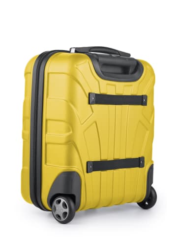 suitline Handgepäck EasyJet Koffer 45x36x20cm Freigepäck Bordgepäck 30 L in Gelb