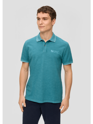 s.Oliver Polo-Shirt kurzarm in Petrol