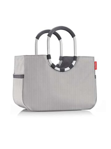 Reisenthel Loopshopper L herringbone grey in grau