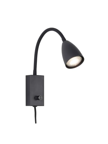 Licht-Erlebnisse Wandlampe in Schwarz