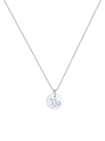 Elli Halskette 925 Sterling Silber Sternzeichen, Sternzeichen - Steinbock in Silber