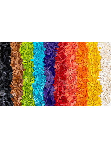 LEGO Bausteine Bunt Gemischt 750 gr. 500x Teile - ab 3 Jahren in multicolored