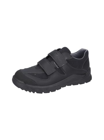 Ricosta Kindergarten Klett Halbschuh/Sneaker in schwarz