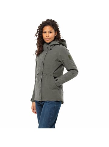 Jack Wolfskin Jacke Snowy Park in Moos