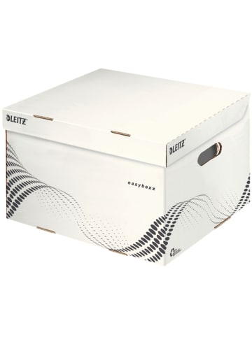 Leitz Archiv Container easyboxx M Wellpappe weiß