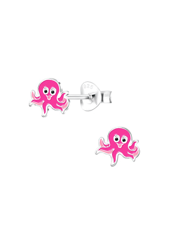 Alexander York Ohrstecker OKTOPUS in 925 Sterling Silber, 2-tlg.