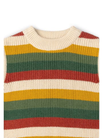 Little Green Radicals Knitted Snuggly Pullover in Multi