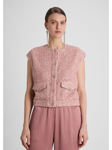 GUIDO MARIA KRETSCHMER  Weste Francesca in altrosa - 0001