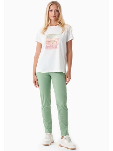 Organication T-Shirt "WOR17234" in Cremeweiß