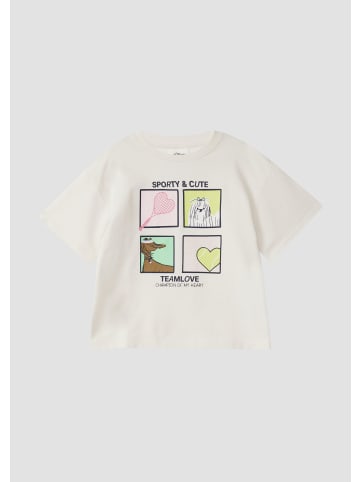 s.Oliver T-Shirt in 0401_creme