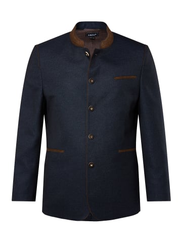 Men Plus Trachtenjanker in navy blau