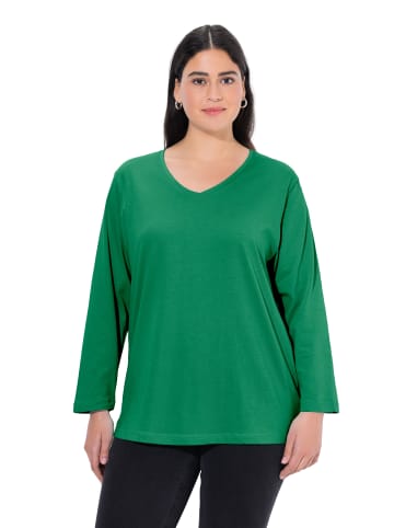 Ulla Popken Shirt in smaragdgrün