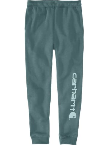 CARHARTT  Sweat Pant "Midw. Graphic 105899" in Grün