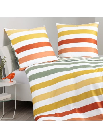 Janine Bettwäsche J.D. 87115 in gelb grün