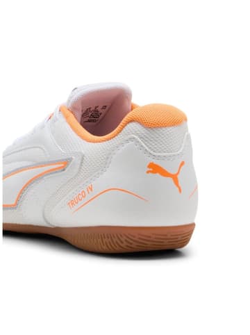 Puma Kinder Fußballschuh "Truco IV JR" in Weiß