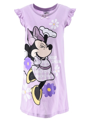 Disney Minnie Mouse Nachthemd Schlafanzug Minnie Mouse in Lila