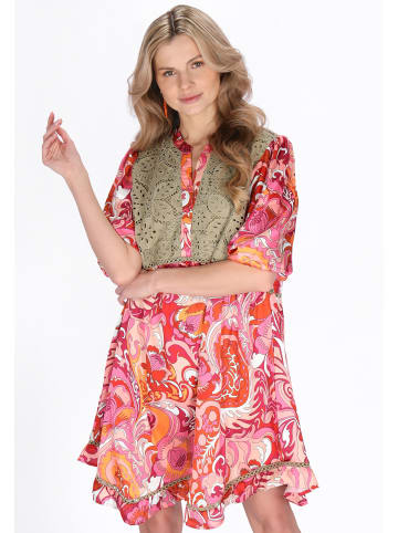 usha FESTIVAL Women Dress in pink multicolor