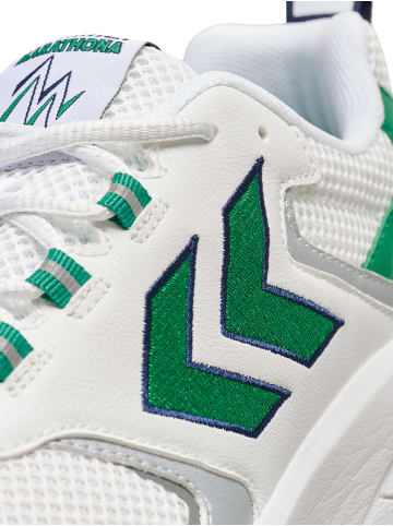 Hummel Hummel Sneaker Low Marathona Reach Unisex Erwachsene in WHITE/GREEN
