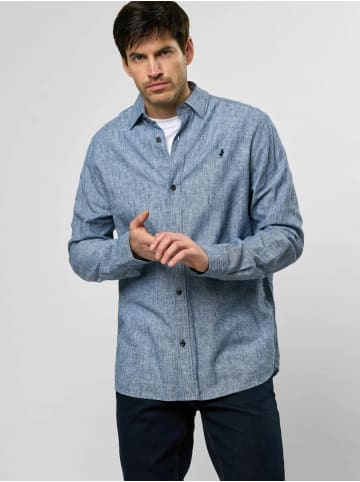 MCS Leinenhemd MCPasadena in Dark Sapphire