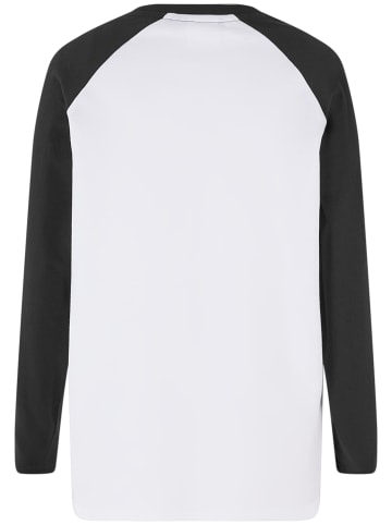 Urban Classics Long Sleef in white/black