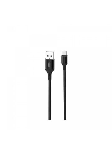 XO Ladekabel/Datenkabel in Schwarz USB Typ C zu USB Typ A in Schwarz