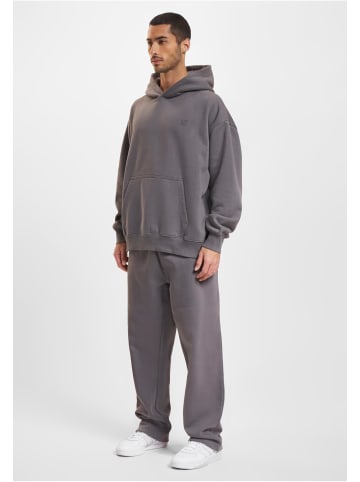 DEF DEF Kapuzenpullover in anthracite washed