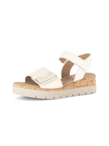 Gabor Plateau Sandalen in beige